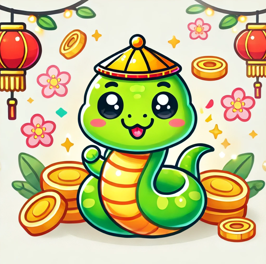 Cute Snake Mascot